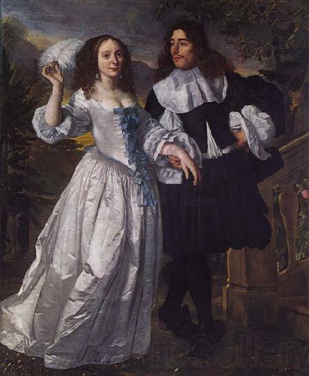 Bartholomeus van der Helst Portrat eines Patrizierpaares